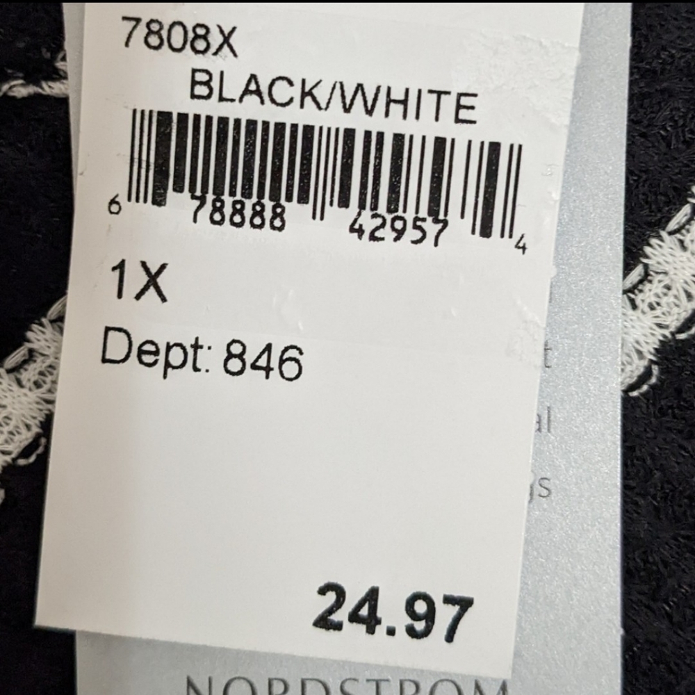 NORDSTROM FORGOTTEN GRACE TOP 1X NWT - Picture 5 of 5